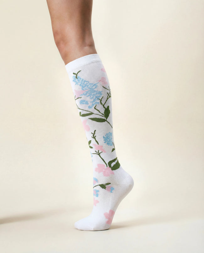 Garden Bloom Compression Socks