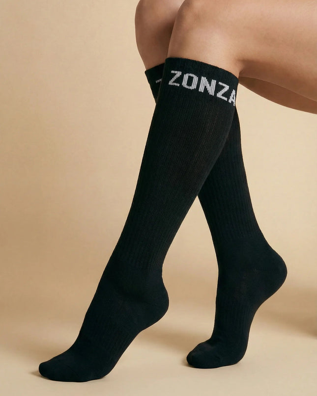 Classic Black Compression Socks