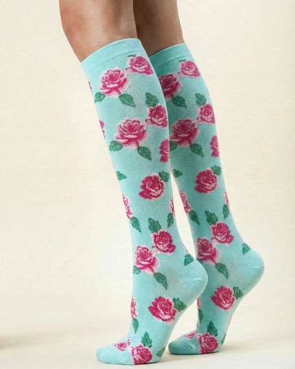 Floral Compression Socks