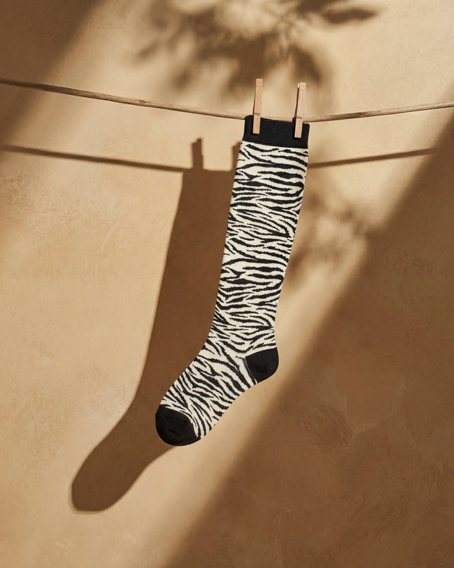 Zebra Compression Socks