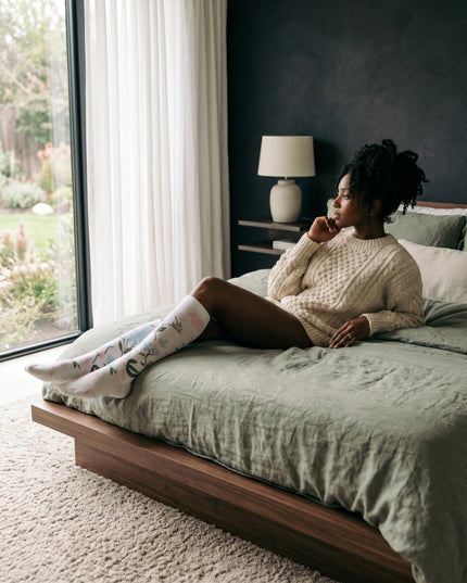 Garden Bloom Compression Socks