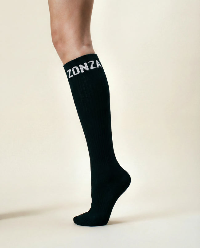 Classic Black Compression Socks